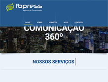 Tablet Screenshot of fbpress.com.br
